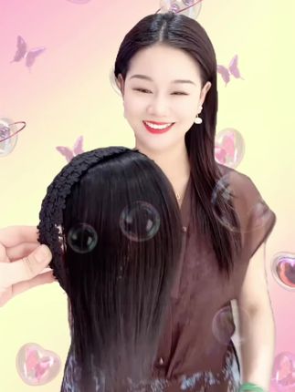 #假发 #遮白发 #减龄发型 #简单易学 #美出高级感