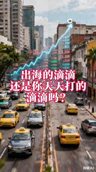 听说了吗?滴滴出海干了把大的!#涨知识 #经济 #知识分享