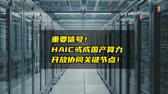 合并终止释放重要信号!HAIC或成国产算力开放协同关键节点!#AI计算 #光合组织
