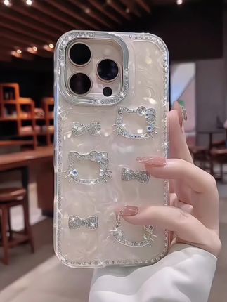 【一体相机按键适用苹果16pro手机壳iphone16水钻kt猫镜头全包高级】#潮牌手机壳 #这也太好看了 #仙女必备 #网红手机壳 #这个手机壳真的长在我心巴上了