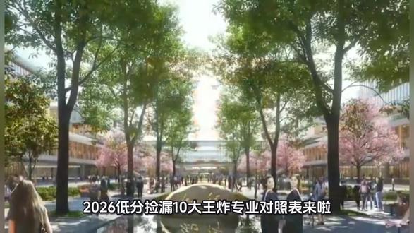 #2026高考低分捡漏专业 #高考就业王炸专业推荐#二本专科好就业专业#2026志愿填报避坑指南 #低分也能报铁饭碗专业 分数不高别乱报!这10个专业比内卷热门好百倍📢