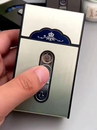 #烟盒 #烟盒打火机 #烟盒打火机二合一 #烟民看过来 #男士必备好物