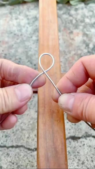 分享三个铁丝绑扎小技巧