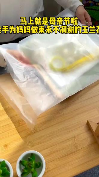 玉兰花的花语是感恩的心!母亲节亲手给妈妈做一个专属玉兰花小夜灯吧!她收到肯定会向全世界炫耀 #手工DIY #小夜灯 #母亲节礼物 #母亲节