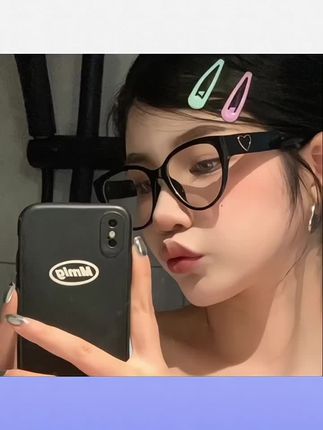 #猫眼眼镜 复古黑框猫眼爱心素颜镜框欧美法式辣妹方圆脸显瘦近视眼#复古眼镜 #猫眼眼镜 #素颜眼镜 #辣妹眼镜