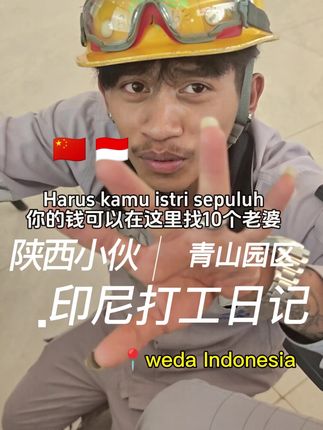 关于印尼小伙让我找10个老婆这件事 (娱乐活动,纯属虚构)#印尼小伙 #印尼打工日记 #印尼语聊天 #印尼语口语 #华友钴业印尼