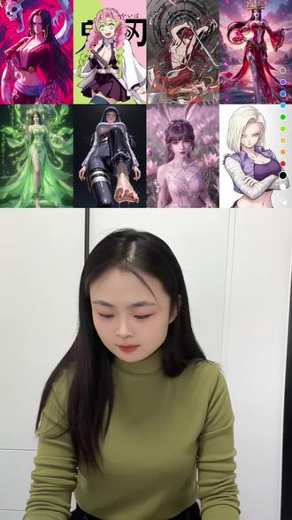 兄弟们来选老婆了!#动漫 #二次元