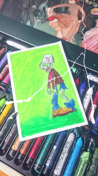 闲来无聊!画画一画吧~
谁让我有两个水桶僵尸呢!#创作者中心 #创作灵感 #日常瞎画 #晒出我的绘画作品 #植物大战僵尸