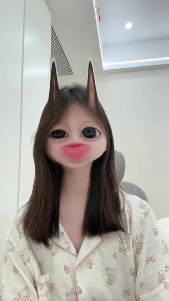 可以说想你嘛 会不会太暧昧ovo #七涵摇#手势舞变装