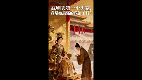 《武则天第一个男宠,竟是她最强的政治工具?》#历史