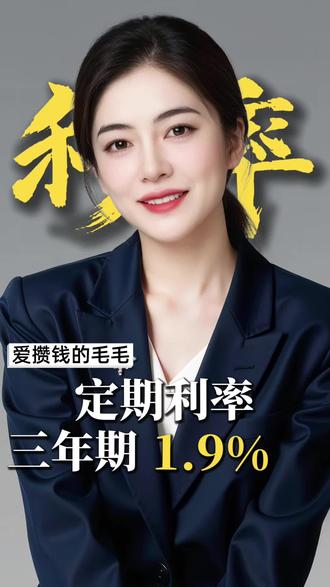 恒丰银行,三年定期最高1.9% ,岁享版2000元起存,全国性股份制银行值得信赖。日照位置济南路396号,记得到网点找小毛。#存钱 #存款#利率#存款#银行
