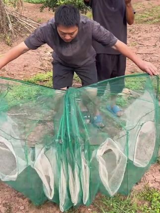 #我的农村生活日常 #鱼笼虾笼