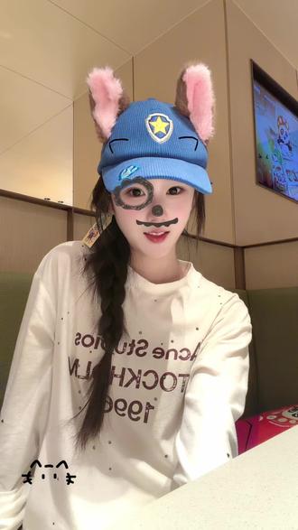是谁专门为了个帽子来的呢#汪汪队联名 #海底捞