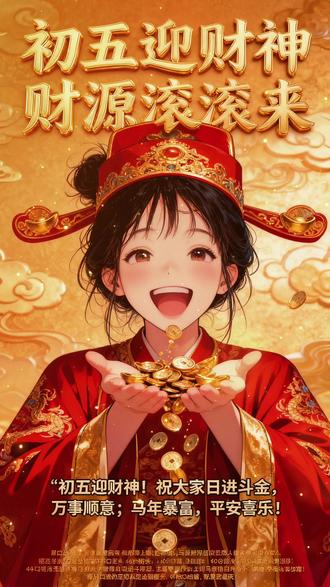 #AI财神迎福照 #随变ai随便玩