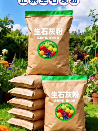 正增生石灰粉来了#石灰 #种植 #助力三农 #生石灰粉 #农业种植 内容AI生成 以实物为主