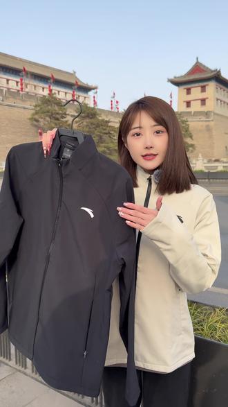 安踏新款行政夹克外套到货啦#安踏 #行政夹克 #外套 #外套穿搭 #早春上新