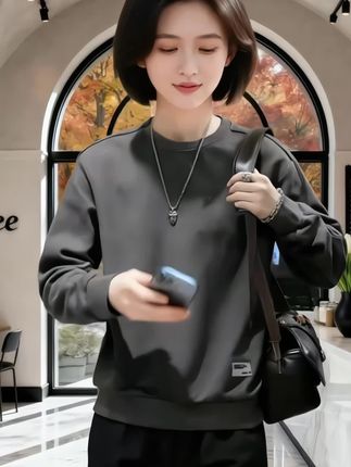 #男士卫衣 #美式复古 #卫衣 #卫衣穿搭 #圆领打底衫