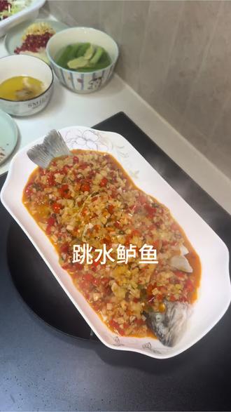 年夜饭菜之一:跳水鲈鱼#来过来尝尝这个 #我的厨房日记 #做菜我是认真的 #自制美食 #美食vlog