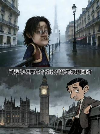 救赎 尼古丁ai指令和制作教程来啦! #派大星 #我在伦敦努力的逗你笑 #犹豫 #豆包ai#豆包出大片有两把刷子 犹豫梗ai口令制作教程 犹豫伦敦图片怎么做 # 忧郁是一种天赋