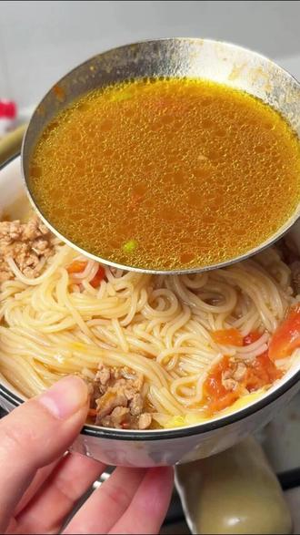 宝宝超爱吃的面条做法#面条#宝宝辅食#宝宝爱吃#我的厨房日记#美食教程