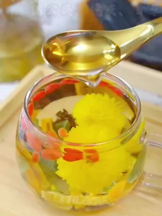 【清护+元气】菊花枸杞决明子茶人参石斛灵芝黄芪养生茶熬夜茶包
