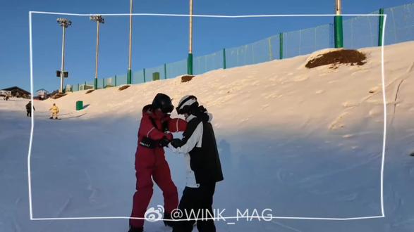 ⛷️家产滑雪的甜蜜vlog#云熠星河