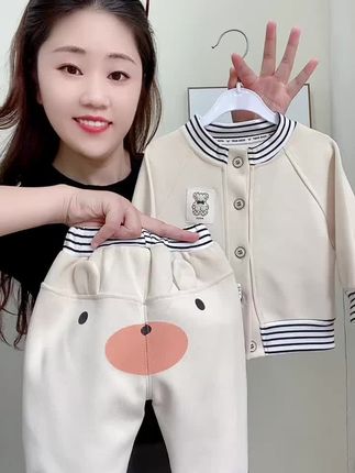 儿童春秋两件套#高品质童装 #儿童春秋套装
