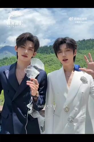 #云旗#郝熠然#大山深处自然美山清水秀好风光 #磕cp的快乐