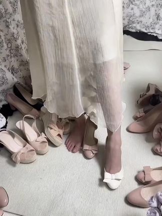 #女鞋穿搭 #仙女鞋 #单鞋 #高跟鞋 #美鞋控