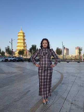 #新款上新 #格子套装 #最新款式 #喜欢的可以关注一下