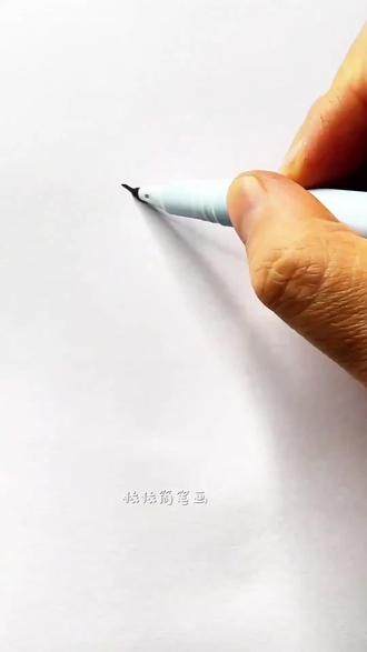 小狐狸画好啦#简笔画 #绘画 #画画画画画#简笔画教程#搞笑视频有点意思