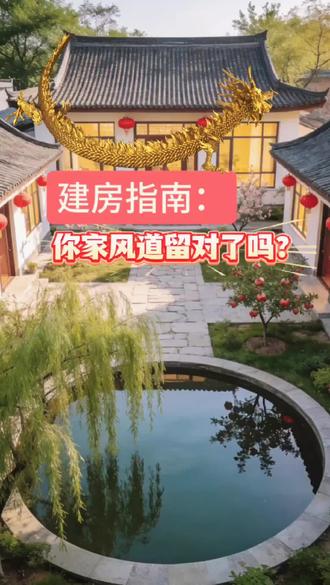 农村建房别乱盖!风道就是子孙道,藏风聚气才旺家#农村自建房风水 #盖房避坑 #庭院风水 #家宅运势 #风道子孙道@抖音小助手 @我要上热门