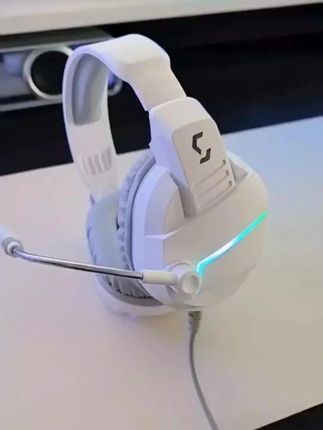 七彩虹H09头戴式吃鸡游戏耳机电竞专用7.1电脑USB有线带麦降噪#降噪耳机
