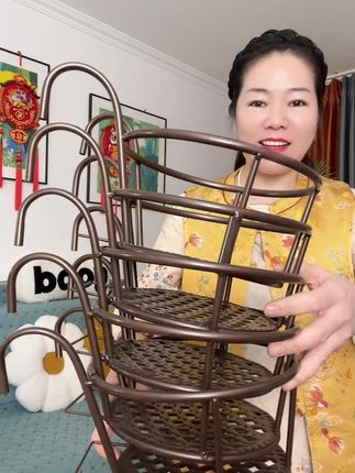 高品质,铁艺花架子,嘎嘎好 #好物推荐🔥 #超便宜超划算 #铁艺花架 #悬挂式花架 #花架子