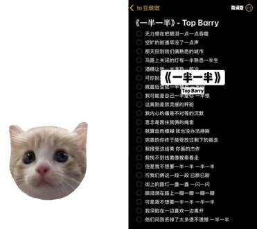 和 @to豆墩墩 一起 #合拍 一半一半 一瓣一瓣