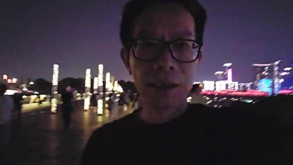 深圳人才公园2026年迎春灯光秀,迎春接福,新年快乐!#灯光秀 #深圳