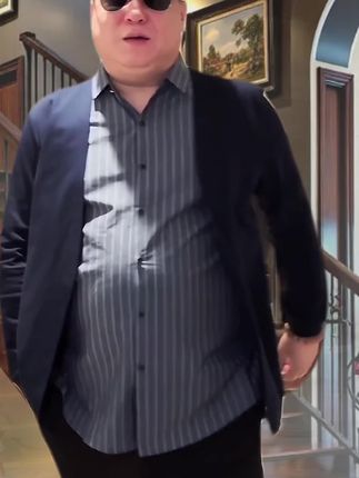 #简约大气 #型男穿搭 #秋款假两件开衫#品质男装 #穿衣显瘦