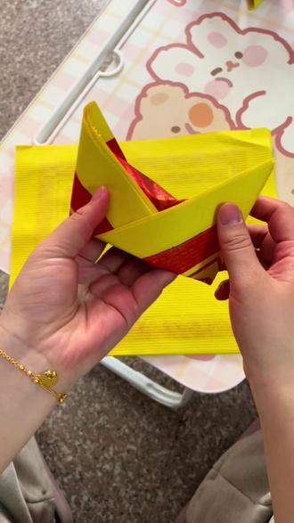 每个闽南宝宝都会的金元宝折法#金元宝折法 #大年初九拜天公 #闽南文化 #民俗文化 #恭喜发财