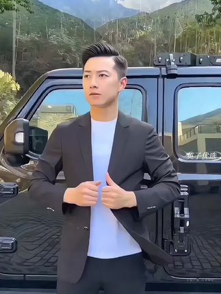 秋季西装,面料顺滑垂感好,简约休闲大气,上身 气质有型!#男装搭配 #西装#西装外套#商务休闲 #高级穿搭感