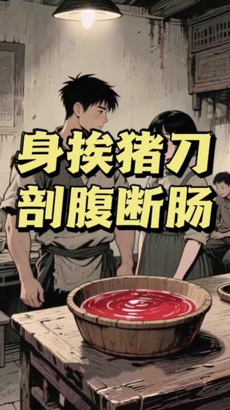 身挨猪刀,剖腹断肠#因果 #轮回 #故事 #传统文化#佛教文化 #修行