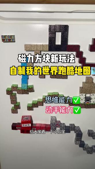#玩具 #我的世界#我的世界磁力方块 #我的世界磁力方块全套