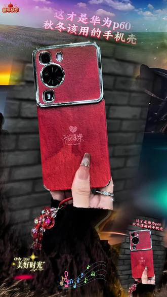 平安喜乐适用华为p60/p60pro手机壳电镀大视窗皮质防摔女款#华为p60手机壳 #华为p60手机壳 #华为p60手机壳 #华为p60手机壳 #华为p60手机壳