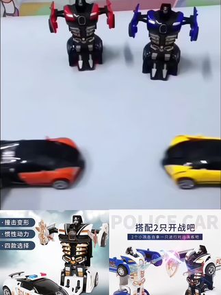儿童适用碰撞变形车玩具,男孩惯性撞击一键变形车,趣味玩具益智玩具,变形机器人变形玩具车,变形金刚玩具车,碰撞变形汽车玩具机器人#键盘基础键帽就不基础 #玩具 #玩具车 #男孩玩具 #变形玩具 @荟荟好物