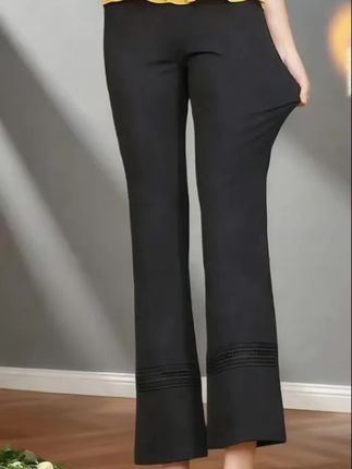 #冰丝裤 #镂空裤 #九分裤 #通勤搭配 #面料舒适透气