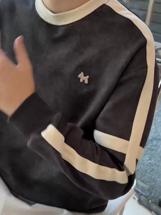 新款潮牌织带扎染刺绣卫衣,秋季长袖男士上衣#男生穿搭 #品质男装 #卫衣 #潮流穿搭 #品质男装
