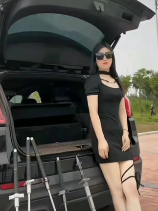 多功能三节折叠登山杖,伸缩自如,携带方便,户外应急#户外