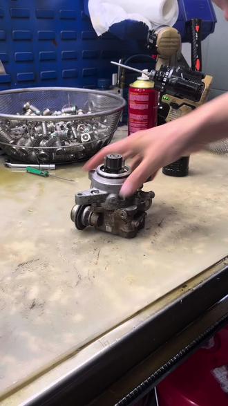 保时捷高压油泵维修实操#维修日记 #高压油泵维修#真实经验分享 #广州精驭高压油泵 #保时捷通病