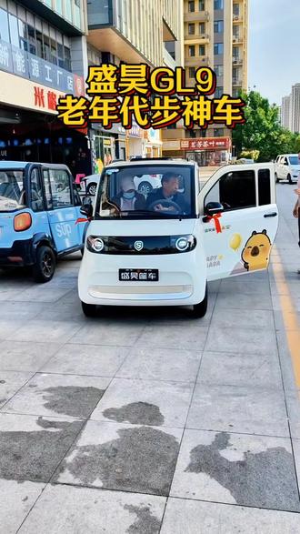 盛昊GL9 出行代步更方便#新能源低速电动四轮车 #盛昊高端电轿 #盛昊电动四轮 #盛昊GL9 @DOU+小助手