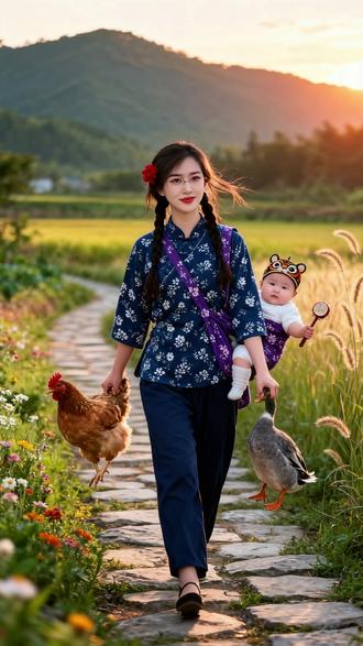 回娘家,抖音新特效,感谢家人们支持,高评美赞