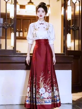 #马面裙#穿出自己的风格#时尚休闲穿搭 #时装穿搭